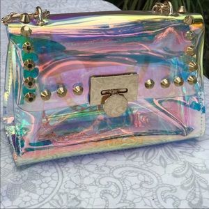 Tropical Studd Laser CrossBody Bag